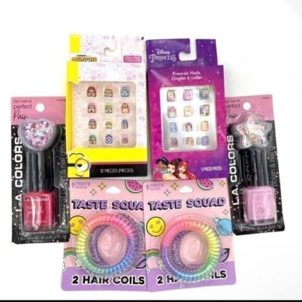 Girls Hair & Nails Gift Lot NEW
